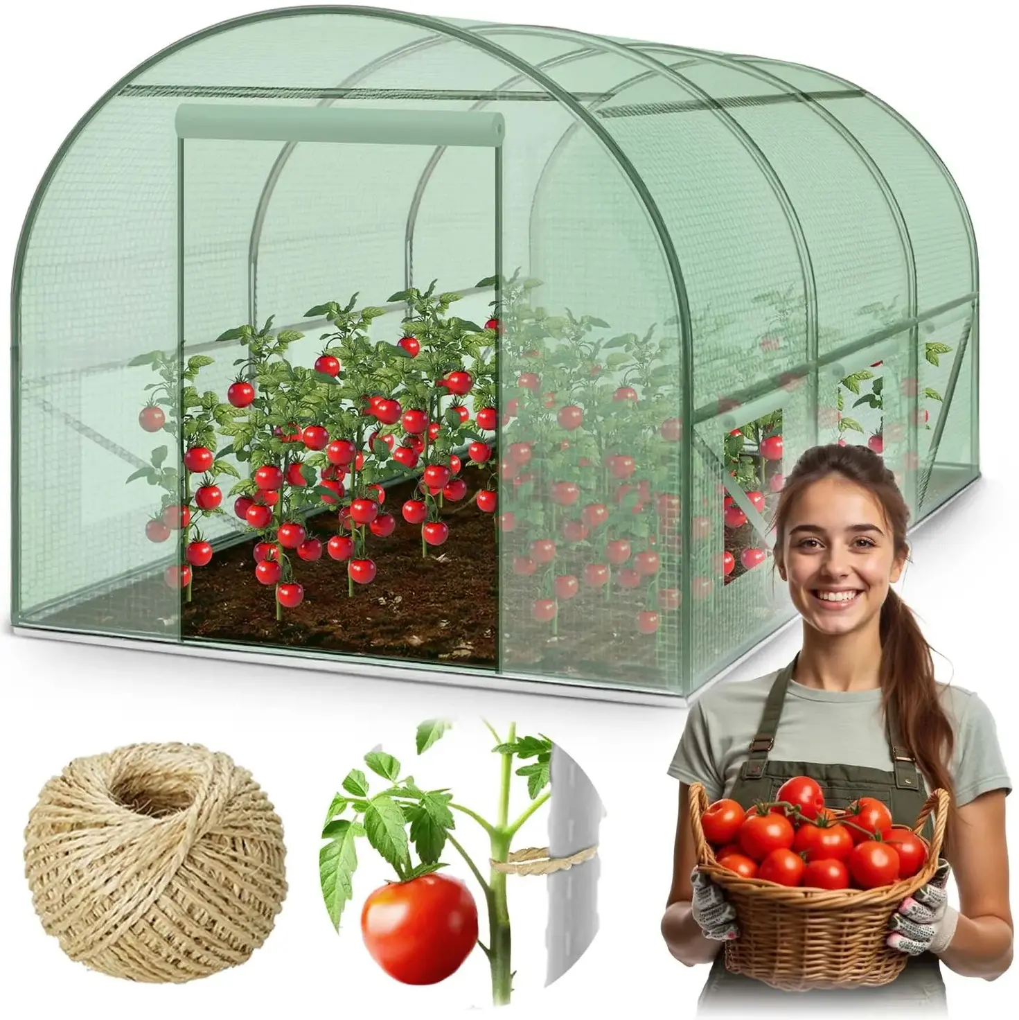 Sera de gradina Plonos 4910-B (Green) - 5