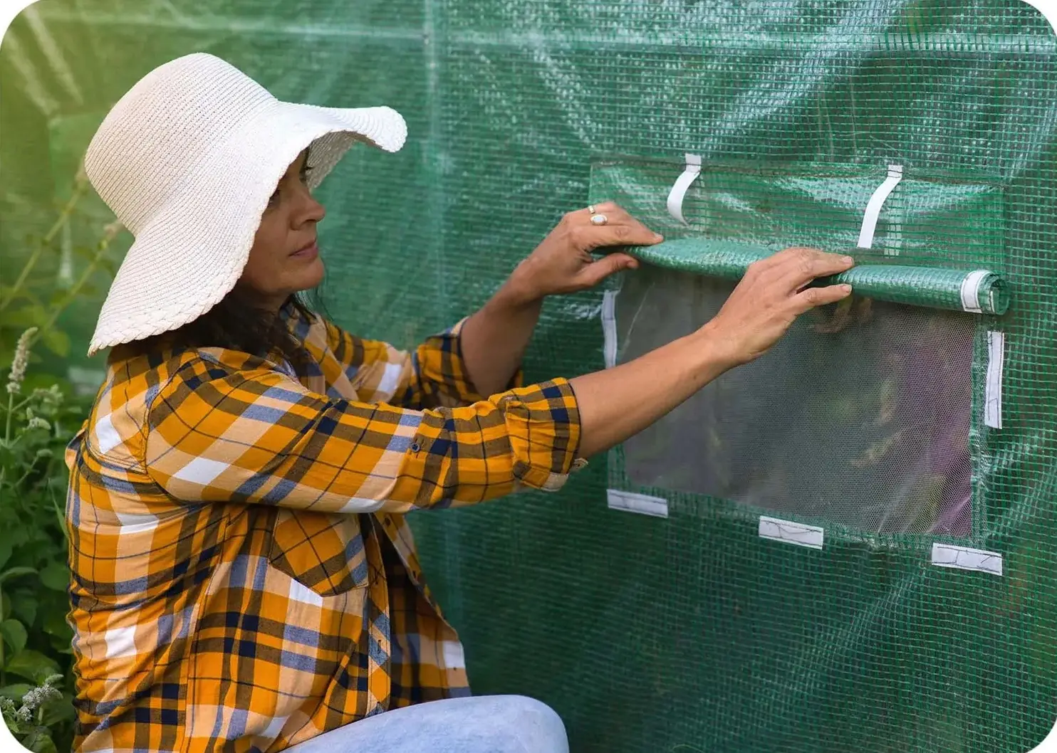 Садовая теплица Plonos 4915-B (Green) - 9