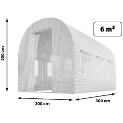 Садовая теплица Plonos 4970-B (White) Thumb
