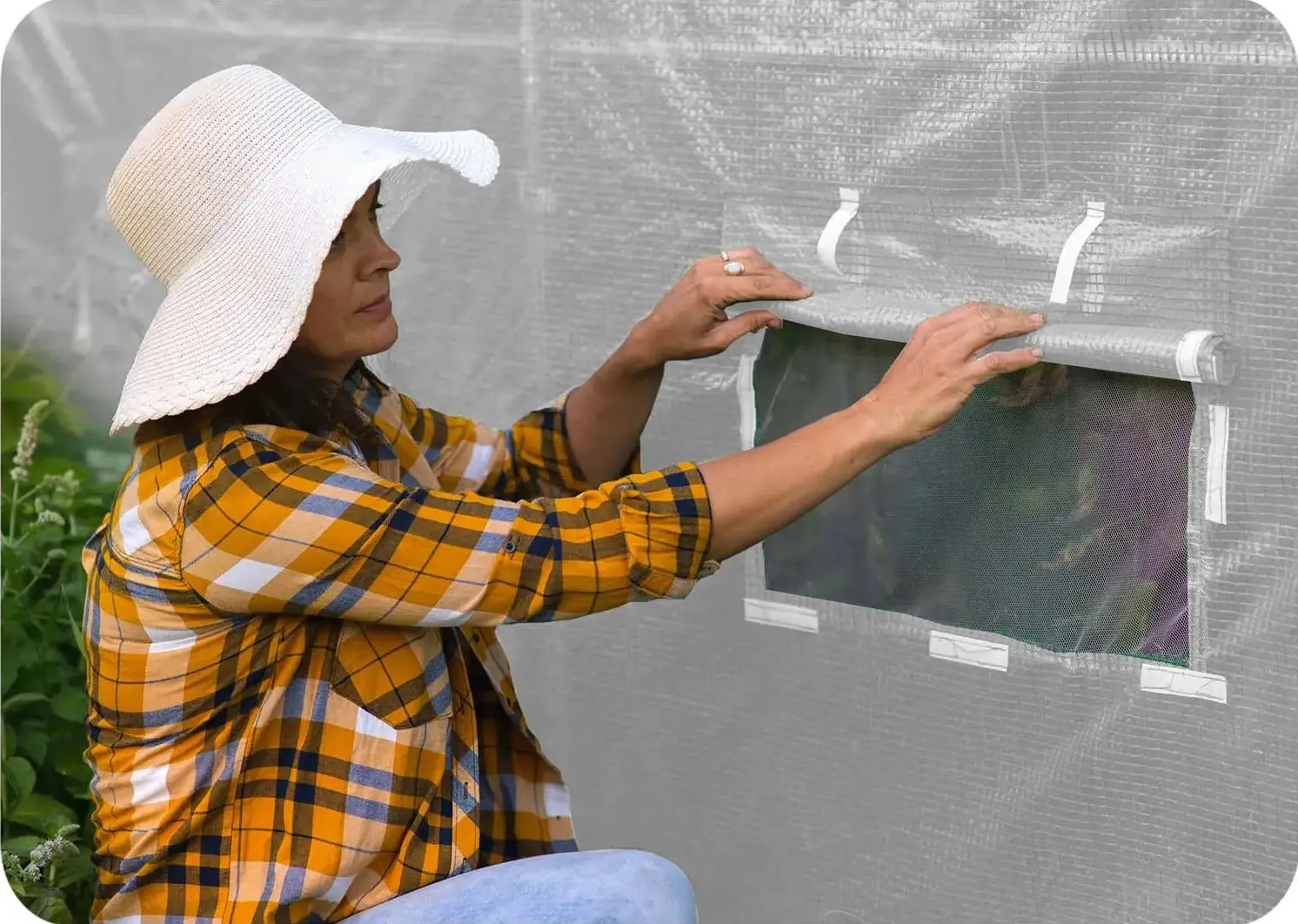 Садовая теплица Plonos 4971-B (White) - 8