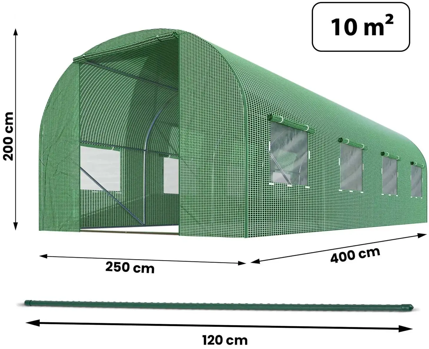 Sera de gradina Plonos 4973-B (Green) - 3