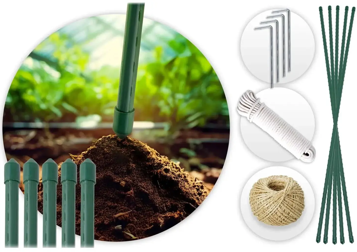 Sera de gradina Plonos 4975-B (White) - 6