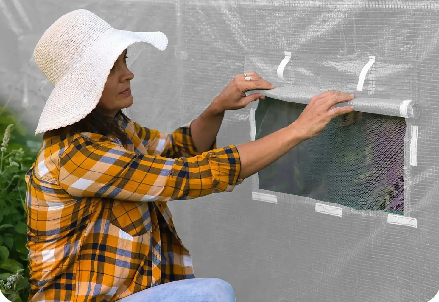 Sera de gradina Plonos 4975-B (White) - 7