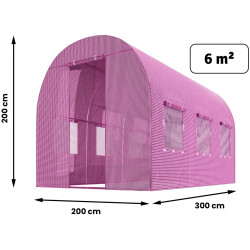 Sera de gradina Plonos 4978-B (Pink) Thumb