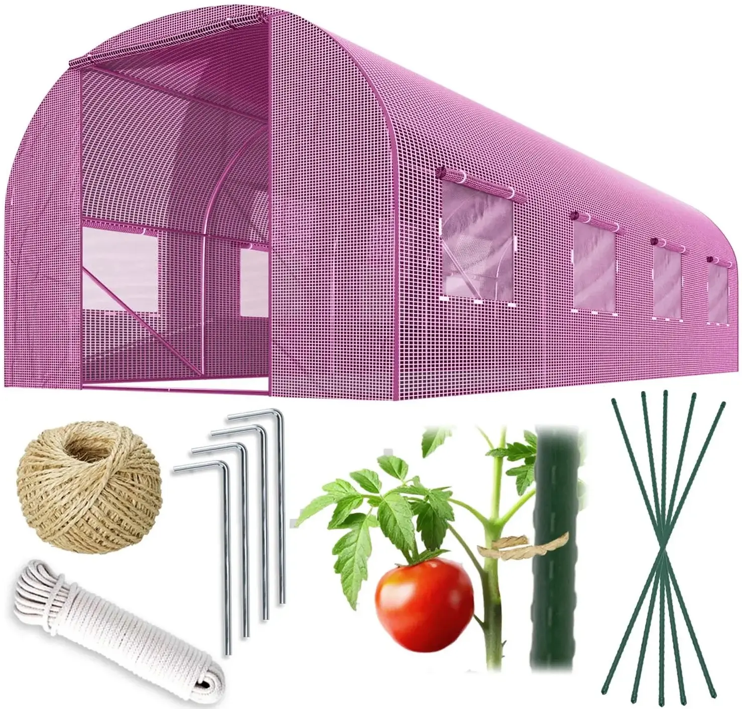 Садовая теплица Plonos 4979-B (Pink) - 2