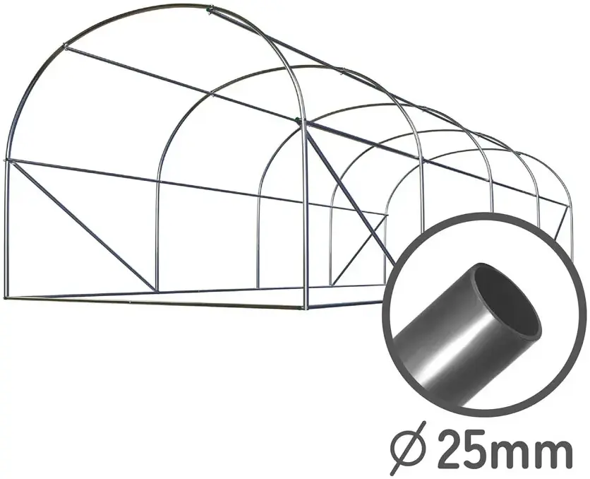 Садовая теплица Plonos 4979-B (Pink) - 4