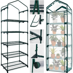 Mini-sera Springos GT0007 70x50x190 (Green) Thumb