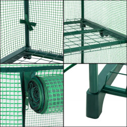 Mini-sera Springos GT0008 70x50x160 (Green) Thumb