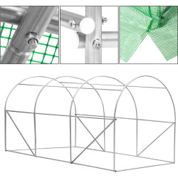 Садовая теплица Springos GT0002 3x2x2m (Green) Thumb