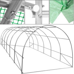 Sera de gradina Springos GT0005 6x3x2m (Green) Thumb