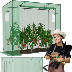 Садовая теплица Springos GT0006 2x0.8x1.7m (Green) Thumb