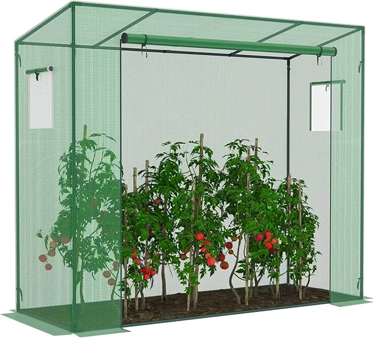 Садовая теплица Springos GT0006 2x0.8x1.7m (Green)