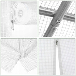 Садовая теплица Springos GT0010 3x2x2m (White) Thumb