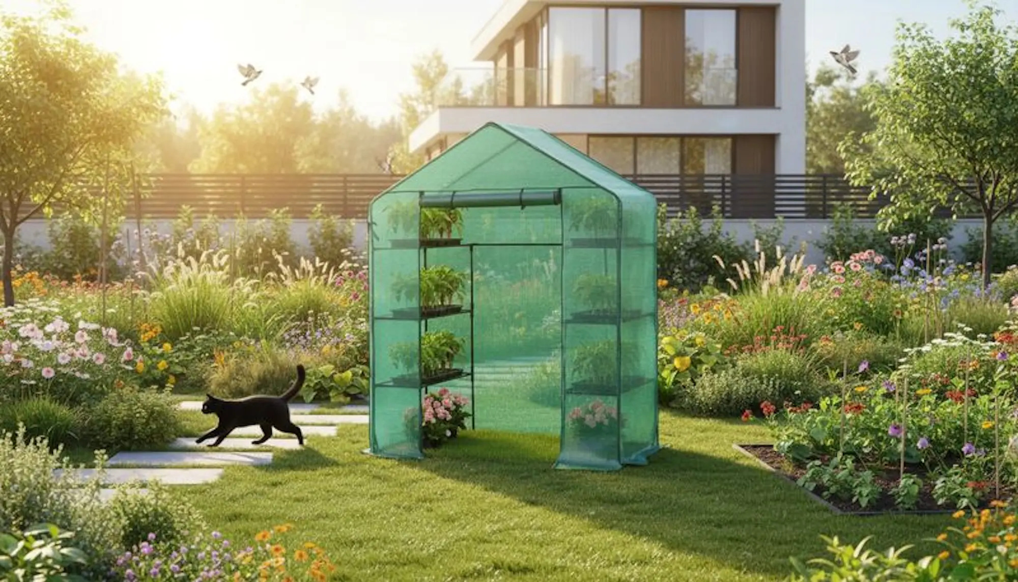 Мини-теплица Strend Pro Greenhouse 2173651 (Green) - 4