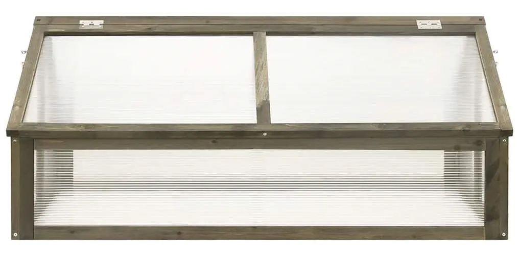 Mini-sera VidaXL 316416 114x80x50 (Grey) - 3