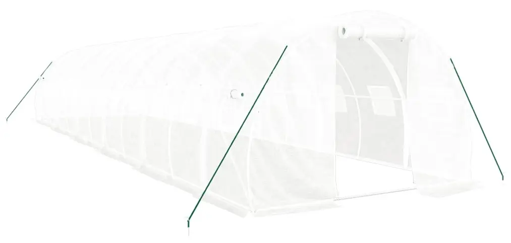 Sera de gradina VidaXL 3188054 12x3x2m (White) - 2