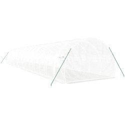 Sera de gradina VidaXL 3188056 16x3x2m (White) Thumb