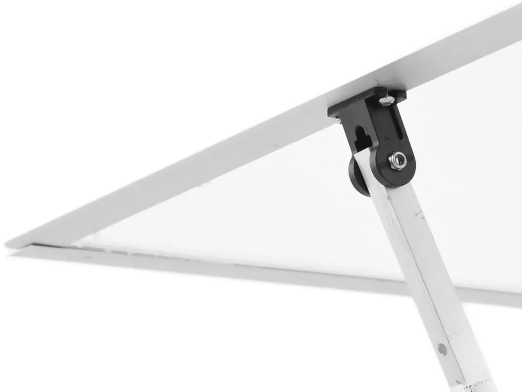 Sera de gradina VidaXL 3266326 334x169x195 (Silver) - 6