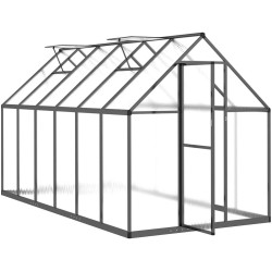 Sera de gradina VidaXL 3266328 334x169x195 (Anthracite) Thumb