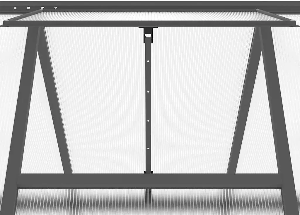 Sera de gradina VidaXL 3266328 334x169x195 (Anthracite) - 6
