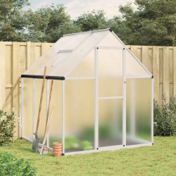 Sera de gradina VidaXL 4005828 169x169x195 (Silver) Thumb