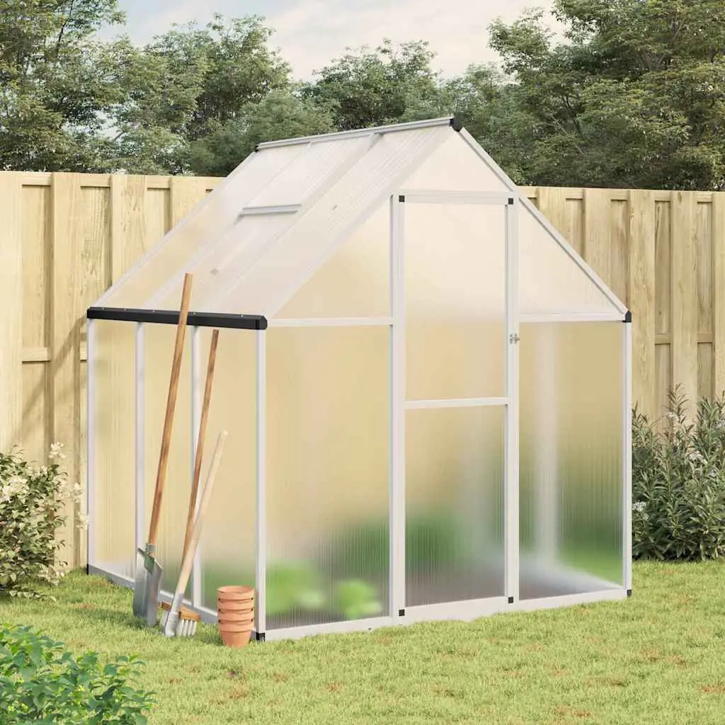 Sera de gradina VidaXL 4005828 169x169x195 (Silver) - 11