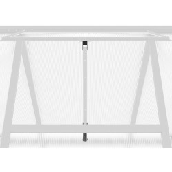 Sera de gradina VidaXL 4005828 169x169x195 (Silver) Thumb