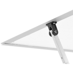Sera de gradina VidaXL 4005828 169x169x195 (Silver) Thumb