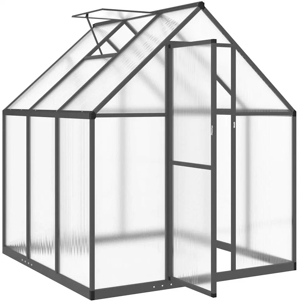 Sera de gradina VidaXL 4005830 169x169x195 (Anthracite) - 5
