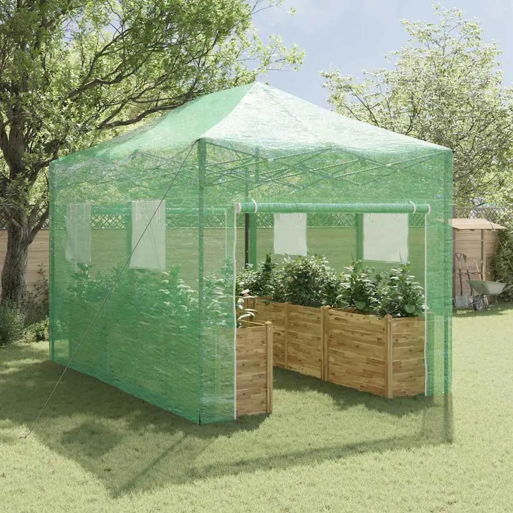Sera de gradina VidaXL 42006642 280x410x315 (Green) - 10