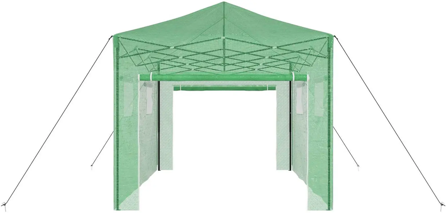 Sera de gradina VidaXL 42006644 290x430x315 (Green) - 2