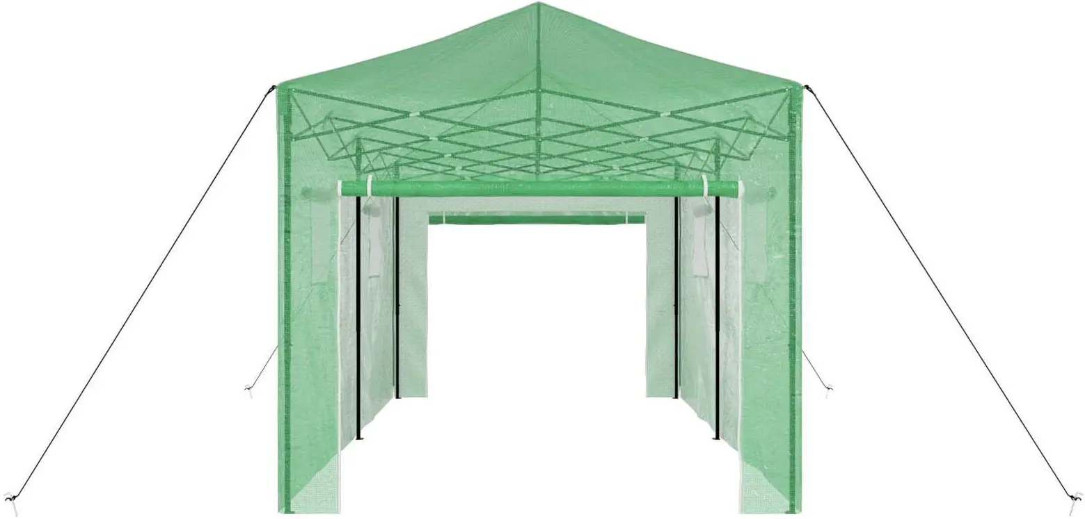 Sera de gradina VidaXL 42006645 290x580x315 (Green) - 2