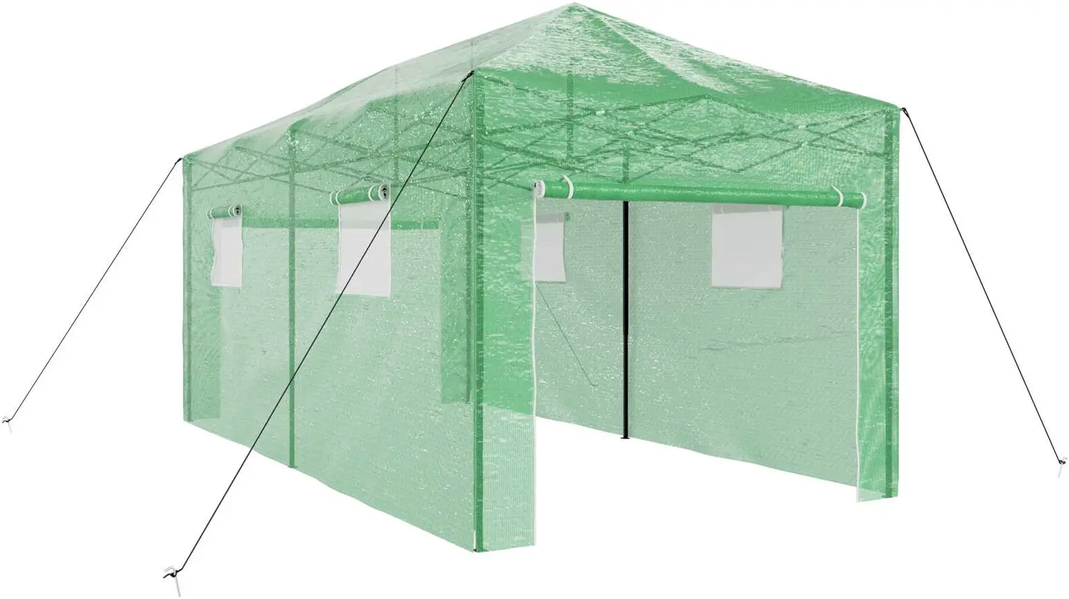 Sera de gradina VidaXL 42006645 290x580x315 (Green)