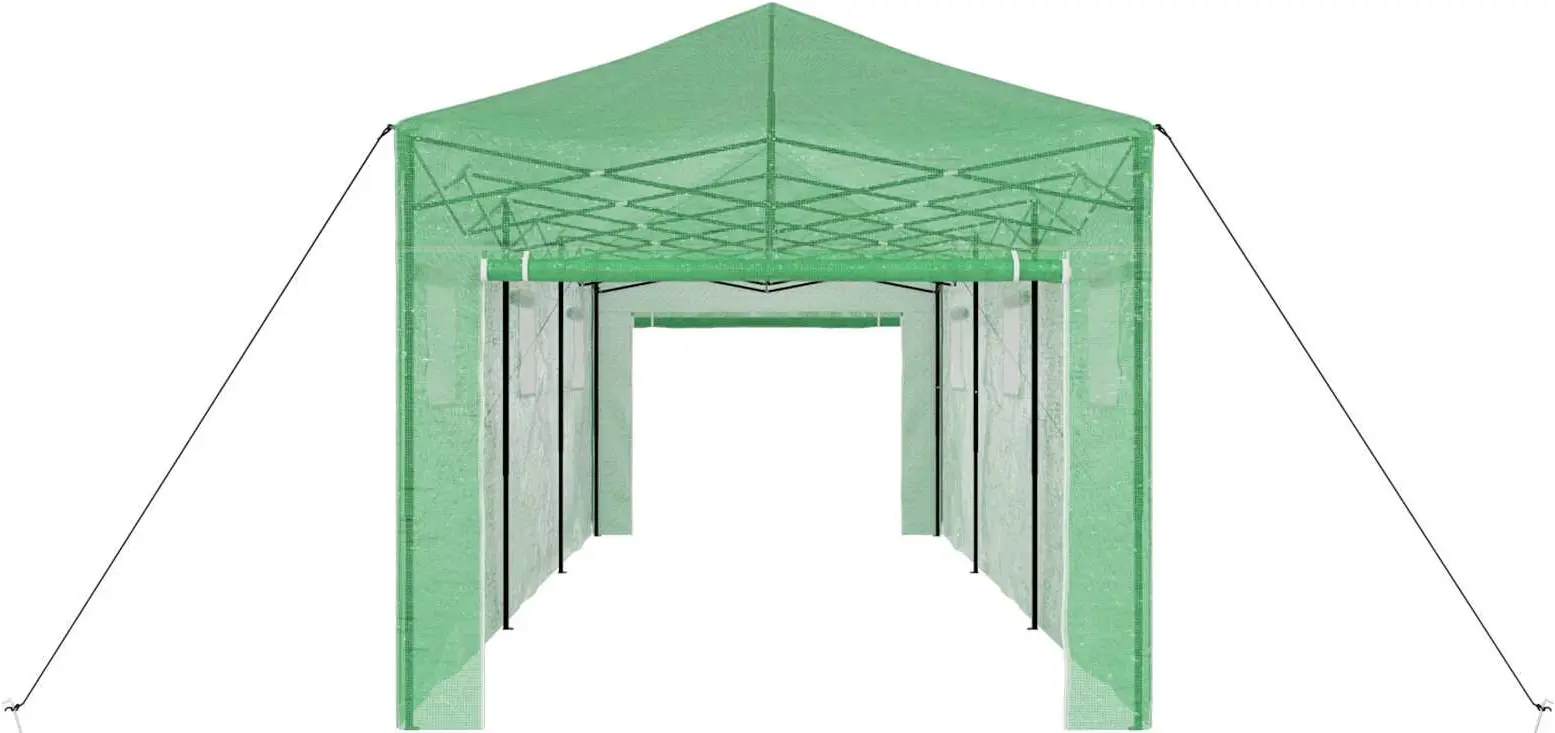 Sera de gradina VidaXL 42006646 290x870x315 (Green) - 2