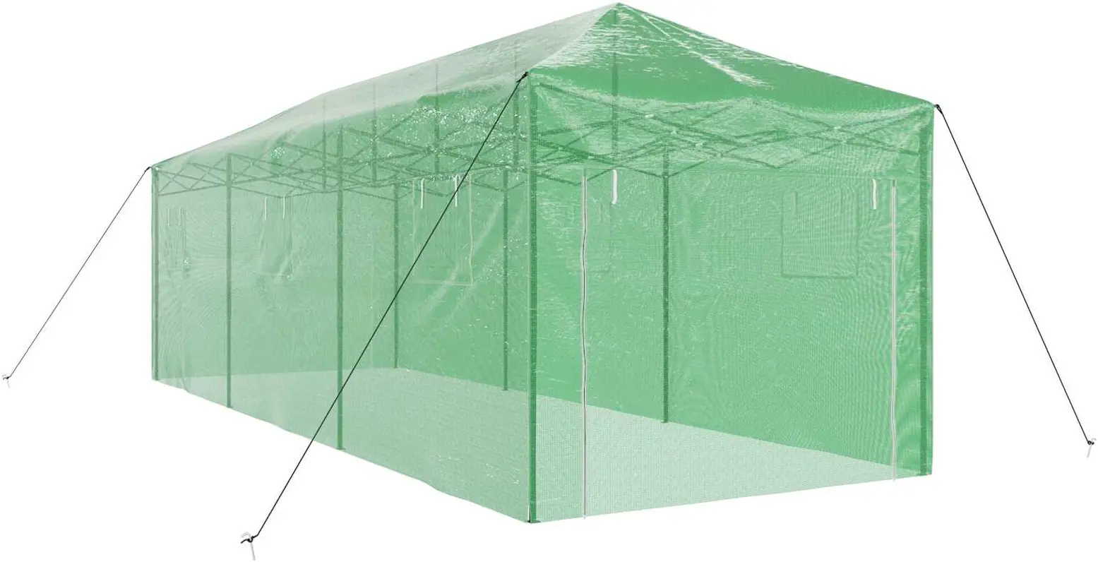 Sera de gradina VidaXL 42006646 290x870x315 (Green) - 3