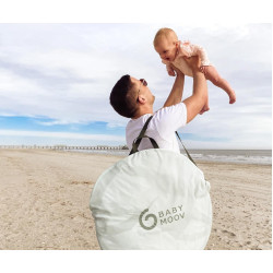 Детская пляжная палатка Babymoov Moov&Protect A038219 (Green Lagoon) Thumb