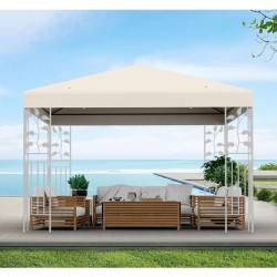 Крыша для для садового павильона Costway NP12534BE (Beige) Thumb