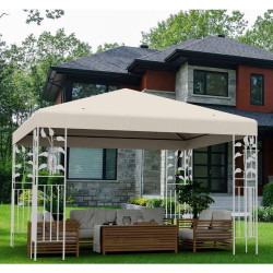 Крыша для для садового павильона Costway NP12534BE (Beige) Thumb