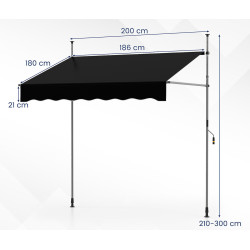 Copertina Costway NP12432BK (Black) Thumb