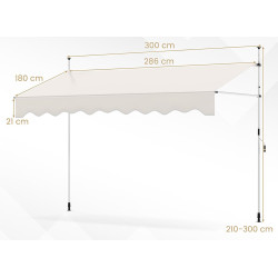 Copertina Costway NP12434WH (White) Thumb