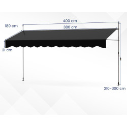 Copertina Costway NP12435BK (Black) Thumb