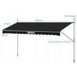 Copertina Costway NP12438BK (Black) Thumb