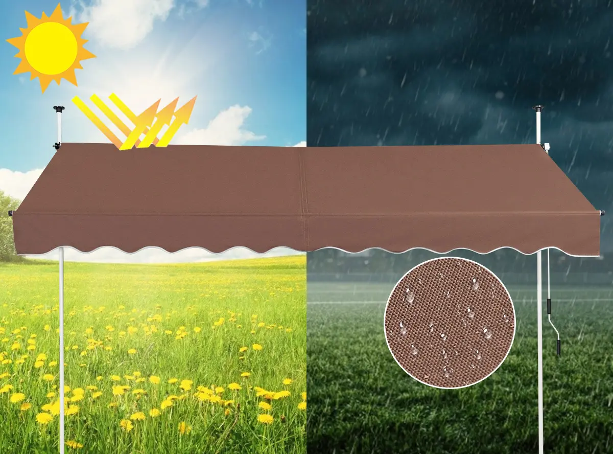 Copertina Costway OP70316CF (Brown) - 3