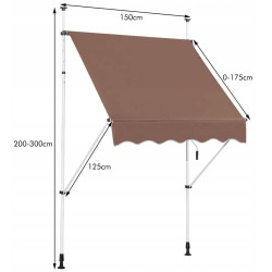 Copertina Costway OP70318CF (Brown) Thumb