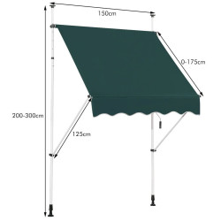 Copertina Costway OP70318LS (Green) Thumb