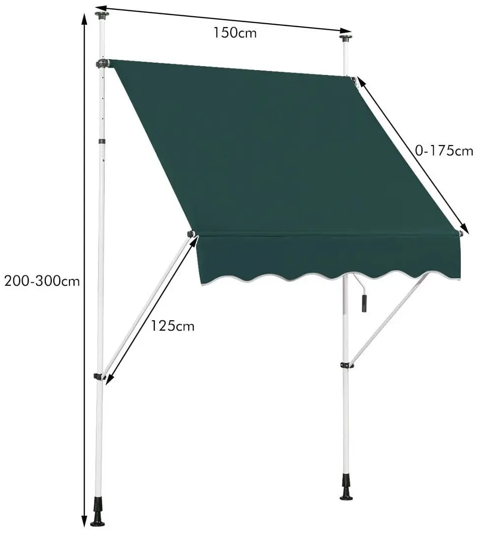 Copertina Costway OP70318LS (Green) - 2