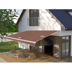 Маркиза выдвижная Costway NP11203CF (Brown) Thumb