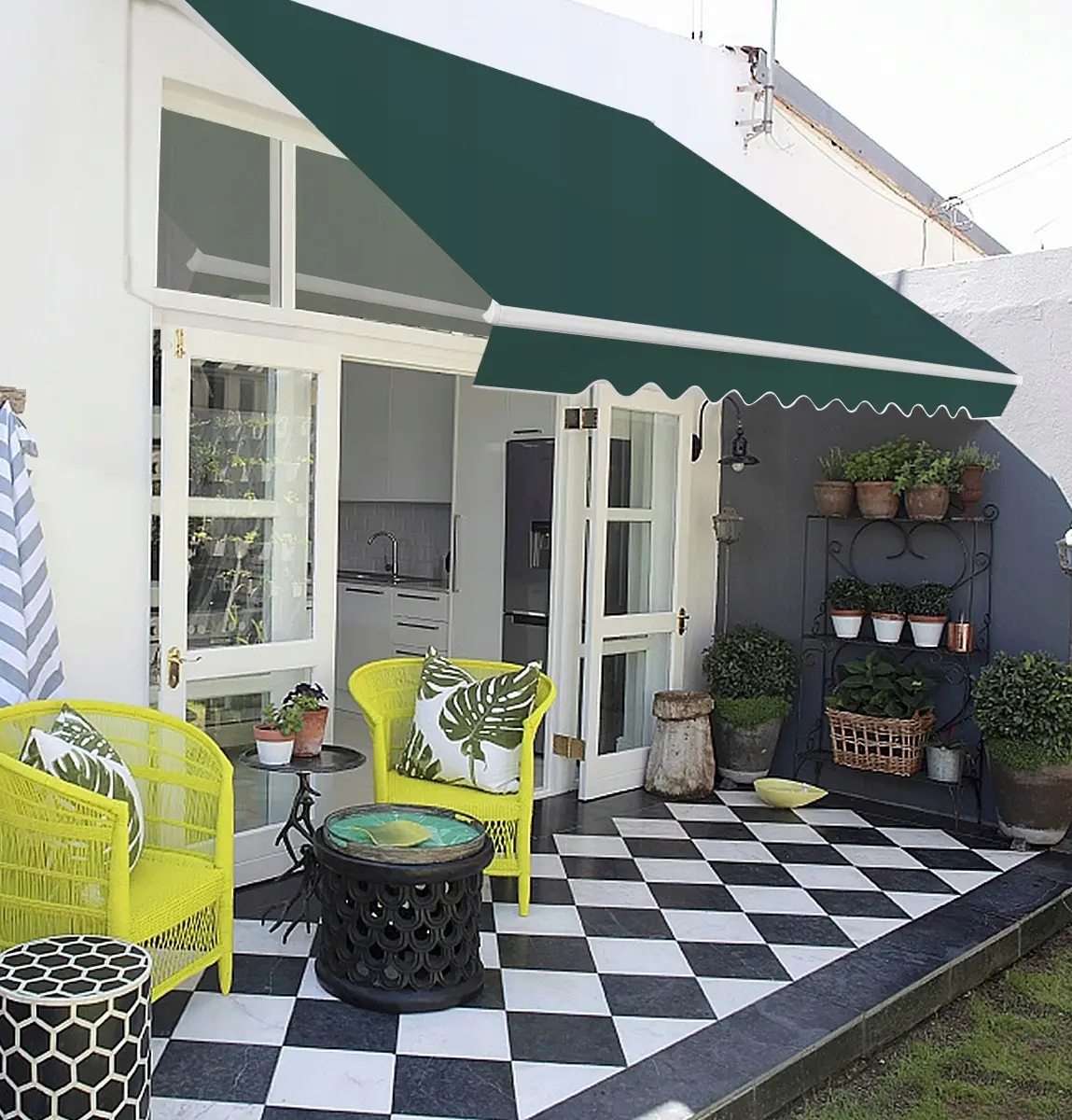 Copertina retractabila Costway NP11203LS (Green) - 3