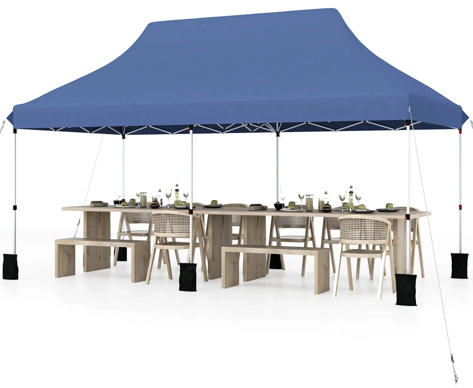 Садовый павильон Costway NP12122BL (Blue) - 2