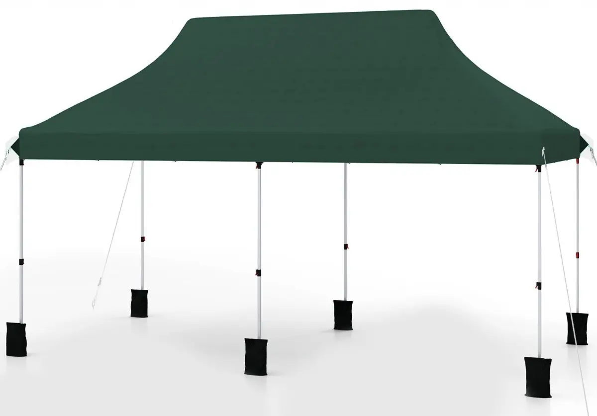 Pavilion de gradina Costway NP12122GN (Green)